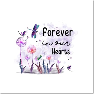 Forever in our hearts Posters and Art